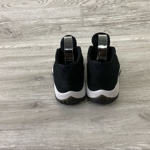 Nike Air Jordan Future OREO 656503 010 Black White Gold Wooven Mesh XI 11 8 - Picture 3 of 8